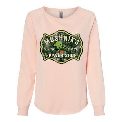 Mushniks Seymour Worn Little Womens California Wash Sweatshirt