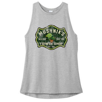 Mushniks Seymour Worn Little Ladies PosiCharge Tri-Blend Wicking Tank