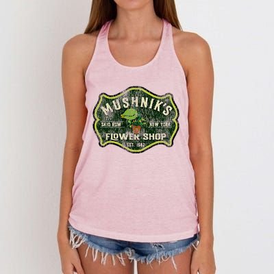 Mushniks Seymour Worn Little Women's Knotted Racerback Tank