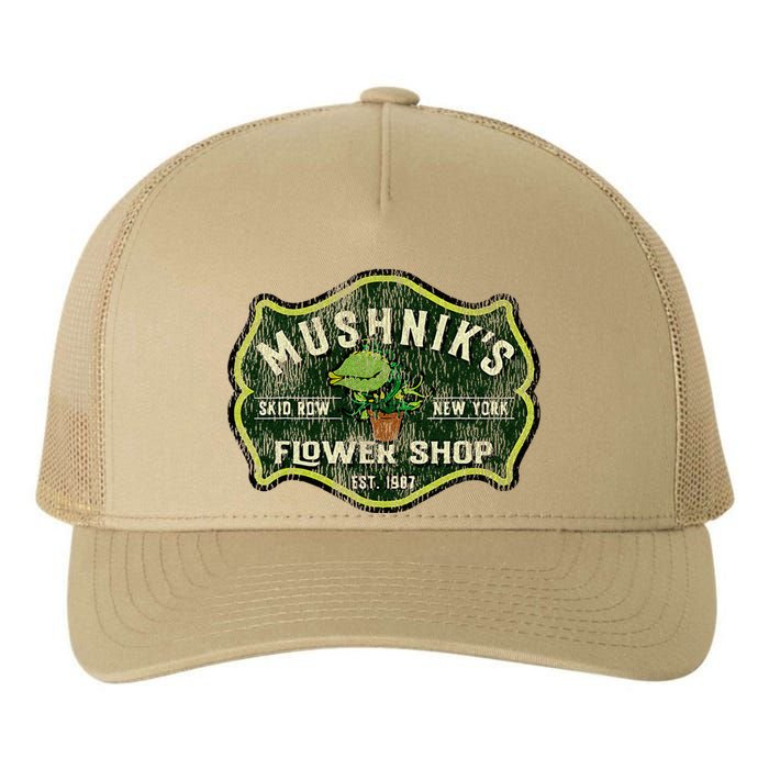 Mushniks Seymour Worn Little Yupoong Adult 5-Panel Trucker Hat