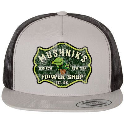 Mushniks Seymour Worn Little Flat Bill Trucker Hat