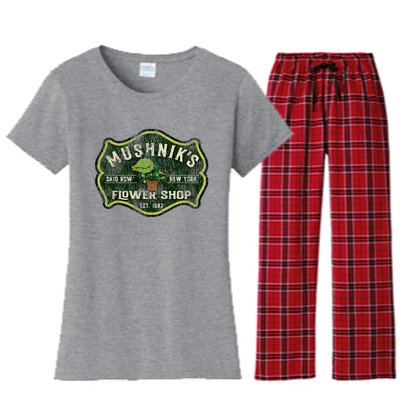 Mushniks Seymour Worn Little Women's Flannel Pajama Set