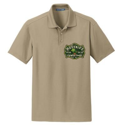 Mushniks Seymour Worn Little Dry Zone Grid Polo