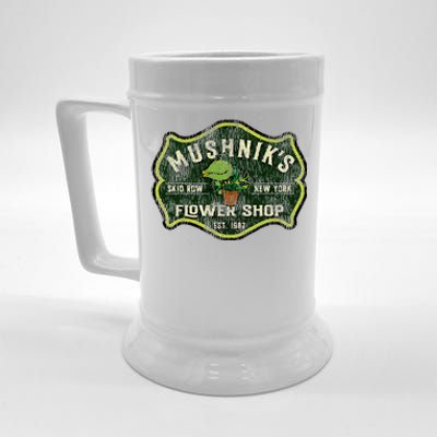 Mushniks Seymour Worn Little Beer Stein