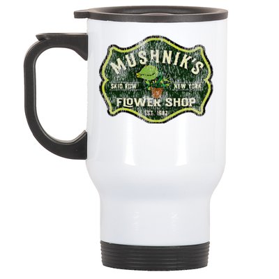 Mushniks Seymour Worn Little Stainless Steel Travel Mug