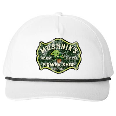 Mushniks Seymour Worn Little Snapback Five-Panel Rope Hat