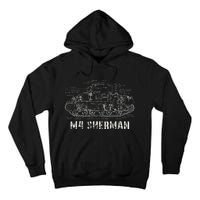 M4 Sherman Wwii Army Tank Military Tall Hoodie