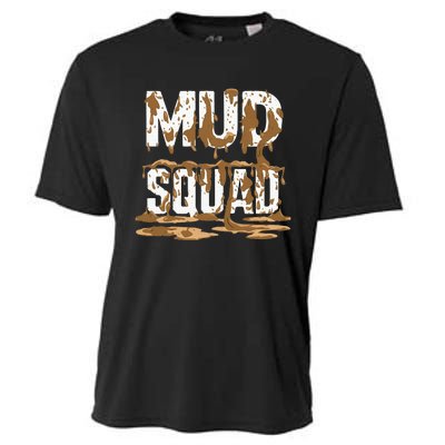 Mud Squad Wo Mud Run Team Cooling Performance Crew T-Shirt