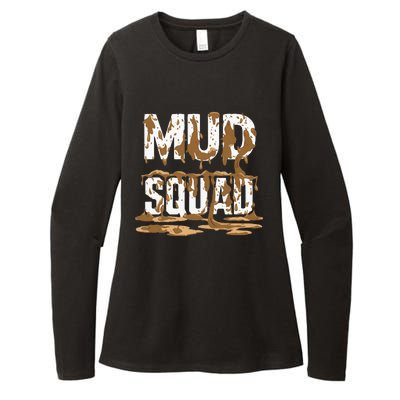 Mud Squad Wo Mud Run Team Womens CVC Long Sleeve Shirt