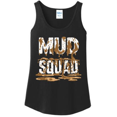 Mud Squad Wo Mud Run Team Ladies Essential Tank