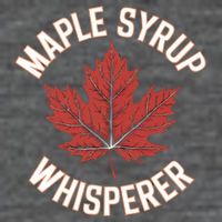 Maple Syrup Whisperer Maple Tree Syrup Funny Foodie Lover Funny Tree Sap Flat Bill Trucker Hat