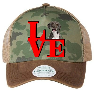 My Spanish Water Spaniel Love Park Gift Legacy Tie Dye Trucker Hat