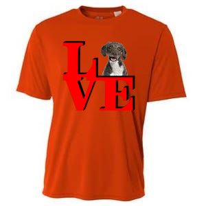 My Spanish Water Spaniel Love Park Gift Cooling Performance Crew T-Shirt