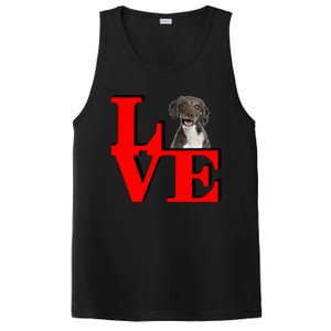 My Spanish Water Spaniel Love Park Gift PosiCharge Competitor Tank