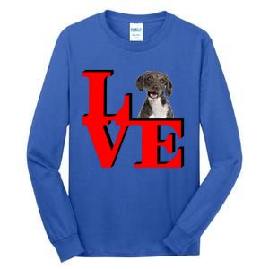 My Spanish Water Spaniel Love Park Gift Tall Long Sleeve T-Shirt