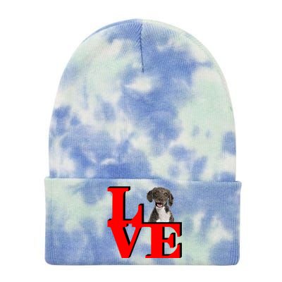 My Spanish Water Spaniel Love Park Gift Tie Dye 12in Knit Beanie