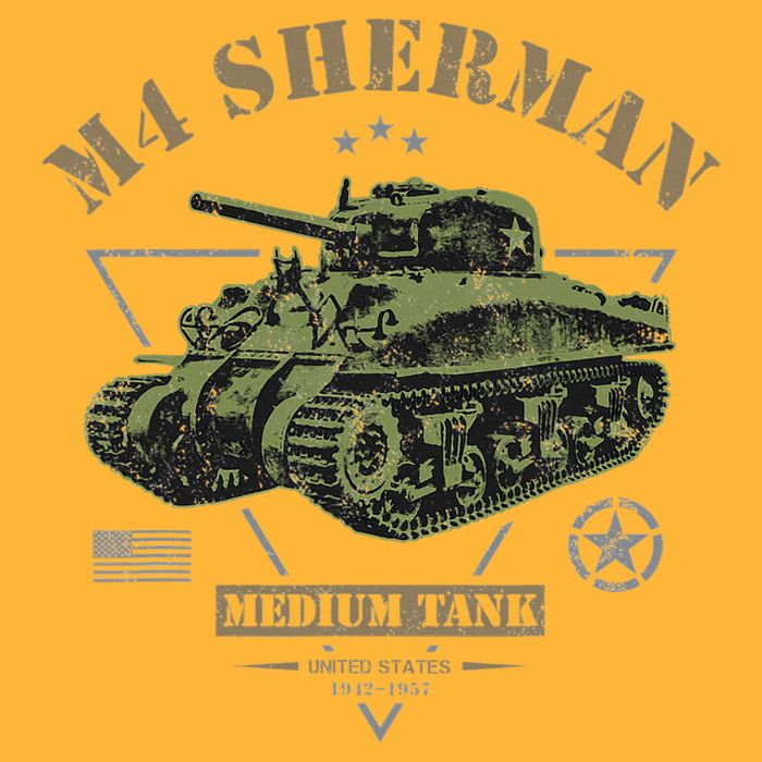 M4 Sherman Ww2 Tank Sustainable Knit Beanie