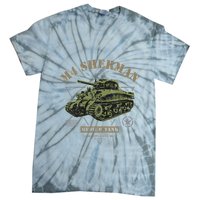 M4 Sherman Ww2 Tank Tie-Dye T-Shirt