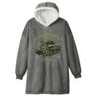 M4 Sherman Ww2 Tank Hooded Wearable Blanket