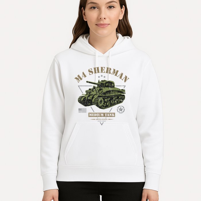 M4 Sherman Ww2 Tank Hoodie