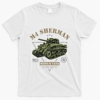 M4 Sherman Ww2 Tank T-Shirt
