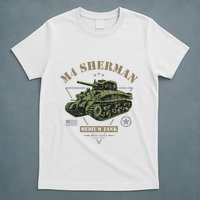 M4 Sherman Ww2 Tank T-Shirt