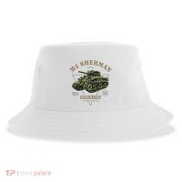M4 Sherman Ww2 Tank Sustainable Bucket Hat