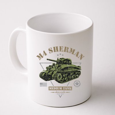M4 Sherman Ww2 Tank Mug