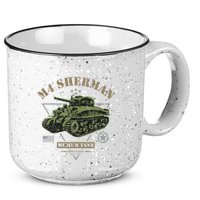 M4 Sherman Ww2 Tank 15oz Campfire Ceramic Mug