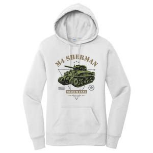 M4 Sherman Ww2 Tank Women's Pullover Hoodie