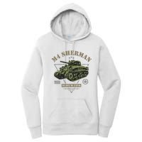 M4 Sherman Ww2 Tank Women's Pullover Hoodie