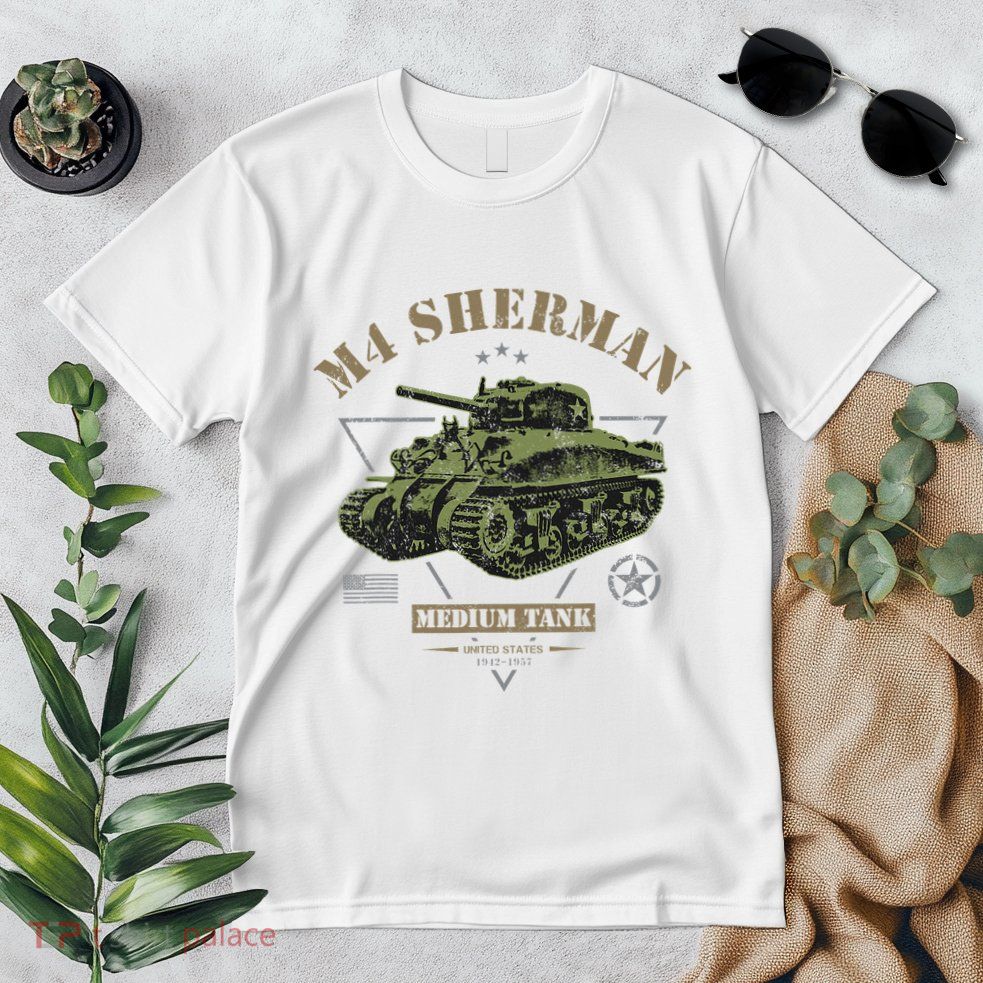M4 Sherman Ww2 Tank Premium T-Shirt