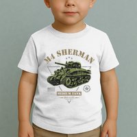 M4 Sherman Ww2 Tank Toddler T-Shirt