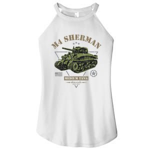 M4 Sherman Ww2 Tank Women's Perfect Tri Rocker Tank