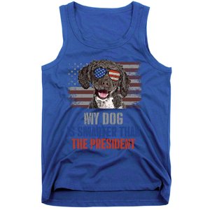 My Spanish Water Dog Smarter Than President Gift Tank Top