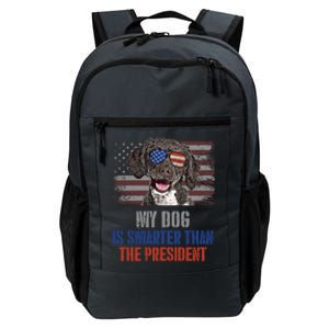 My Spanish Water Dog Smarter Than President Gift Daily Commute Backpack