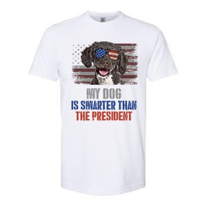 My Spanish Water Dog Smarter Than President Gift Softstyle CVC T-Shirt