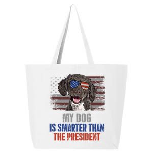 My Spanish Water Dog Smarter Than President Gift 25L Jumbo Tote