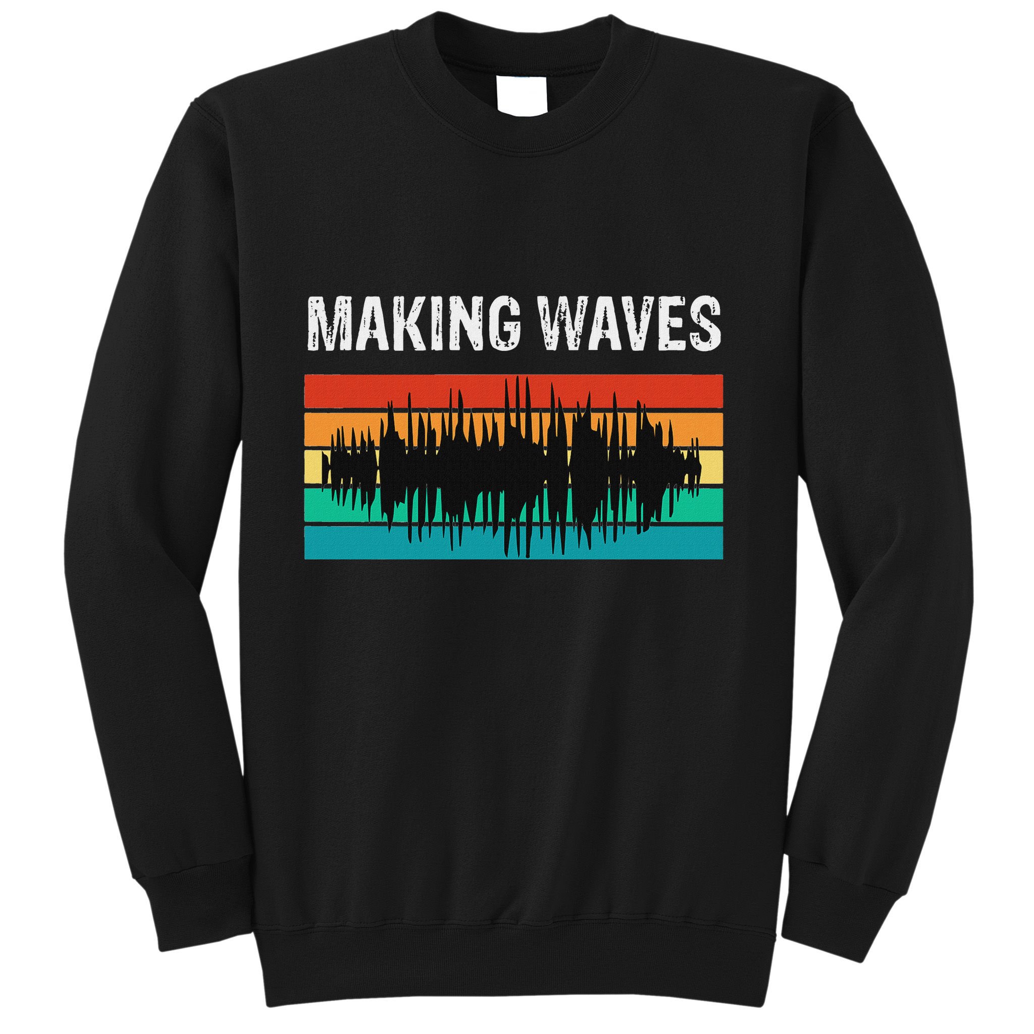 Making Sound Waves Beats Beat Makers Music Producer Sweatshirt