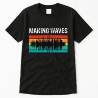 Making Sound Waves Beats Beat Makers Music Producer Tall T-Shirt