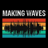 Making Sound Waves Beats Beat Makers Music Producer Tall T-Shirt