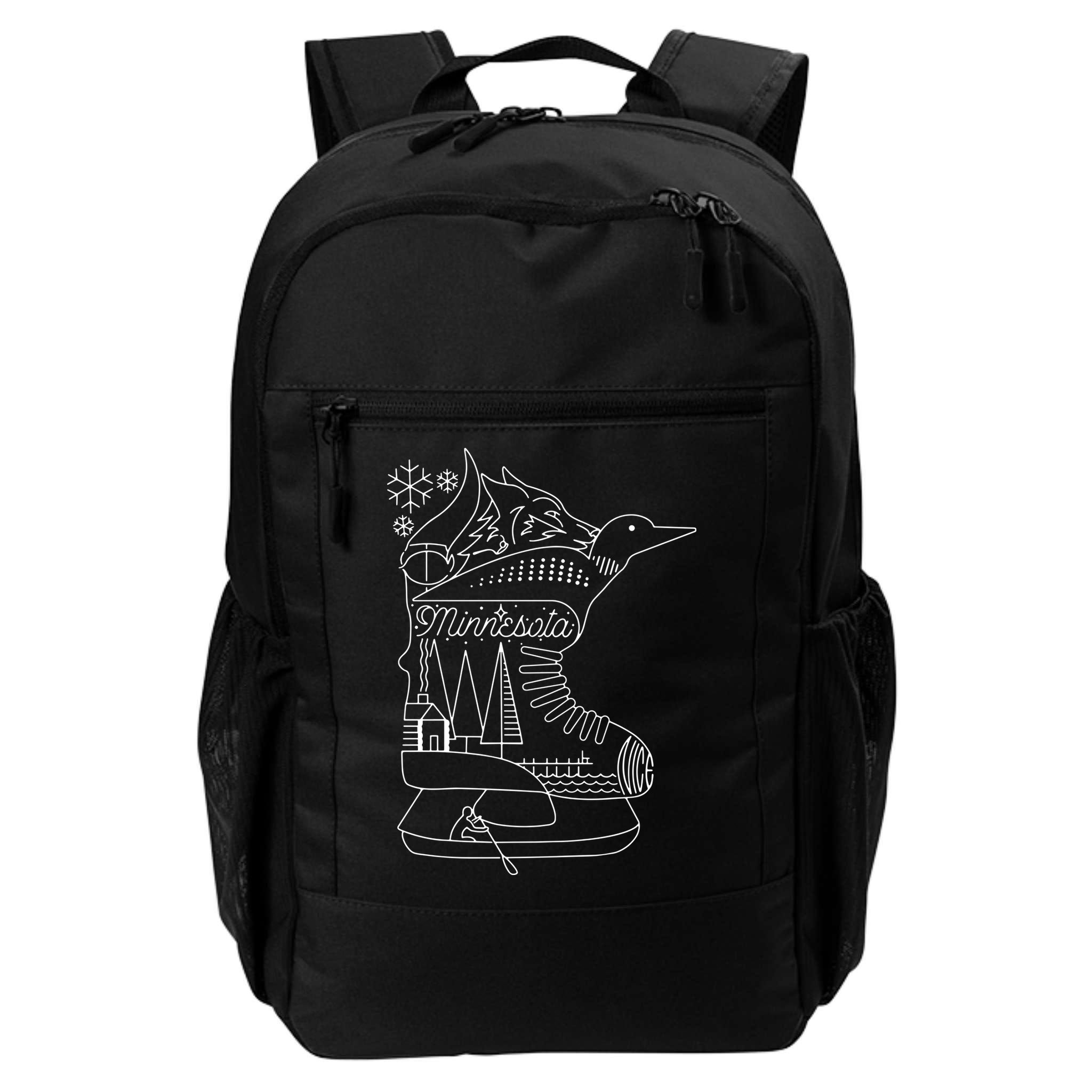 Minnesota State With Hidden Images Backpack