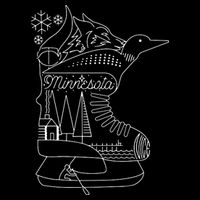 Minnesota State With Hidden Images 16 in Basic Backpack