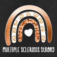 Multiple Sclerosis Warrior Orange Ribbon Ms Day Great Gift Golf Towel