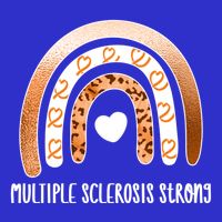 Multiple Sclerosis Warrior Orange Ribbon Ms Day Great Gift Tall T-Shirt