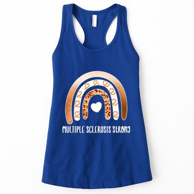 Multiple Sclerosis Warrior Orange Ribbon Ms Day Great Gift Womens Tank Top