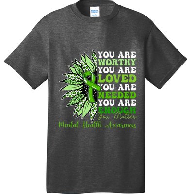 Motivational Support Warrior Mental Health Awareness Gifts T-Shirt