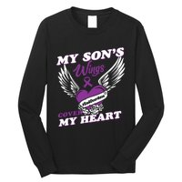 My Sons Wings Love Cover My Heart Gift Long Sleeve Shirt