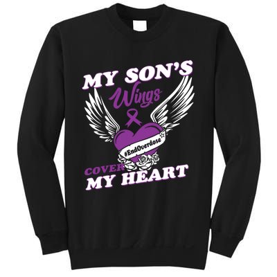 My Sons Wings Love Cover My Heart Gift Sweatshirt