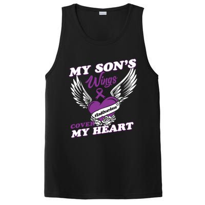 My Sons Wings Love Cover My Heart Gift PosiCharge Competitor Tank